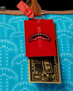 ILLUCHAINS TURQ DUFFLE