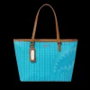 ILLUCHAINS TURQ TOTE