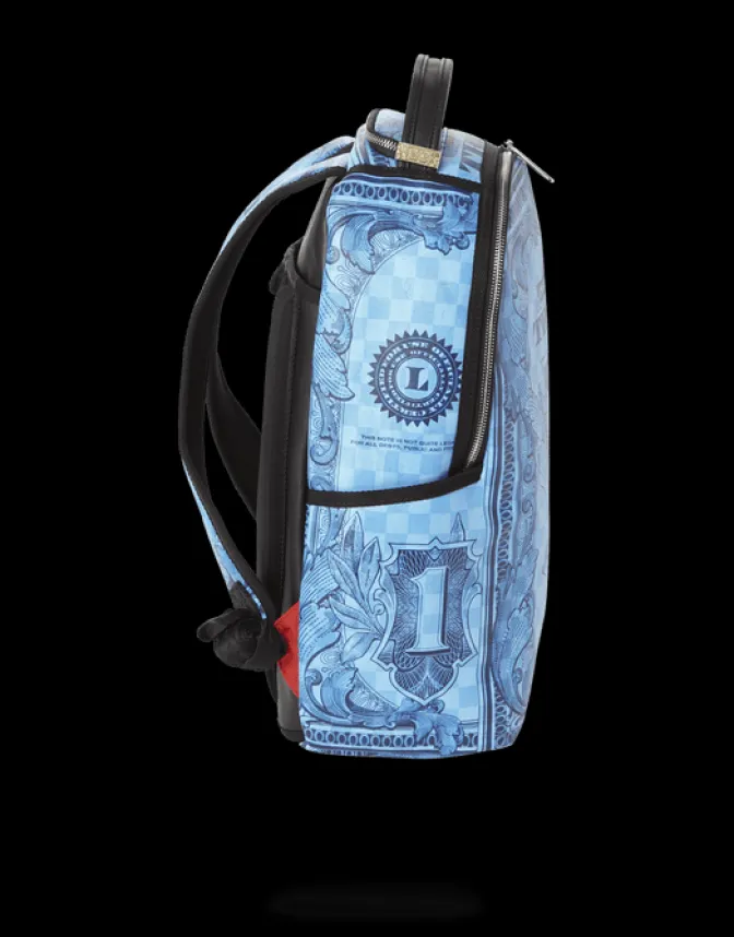 IN GOD WE TRUST BLUE BACKPACK (ONE OF ONE)