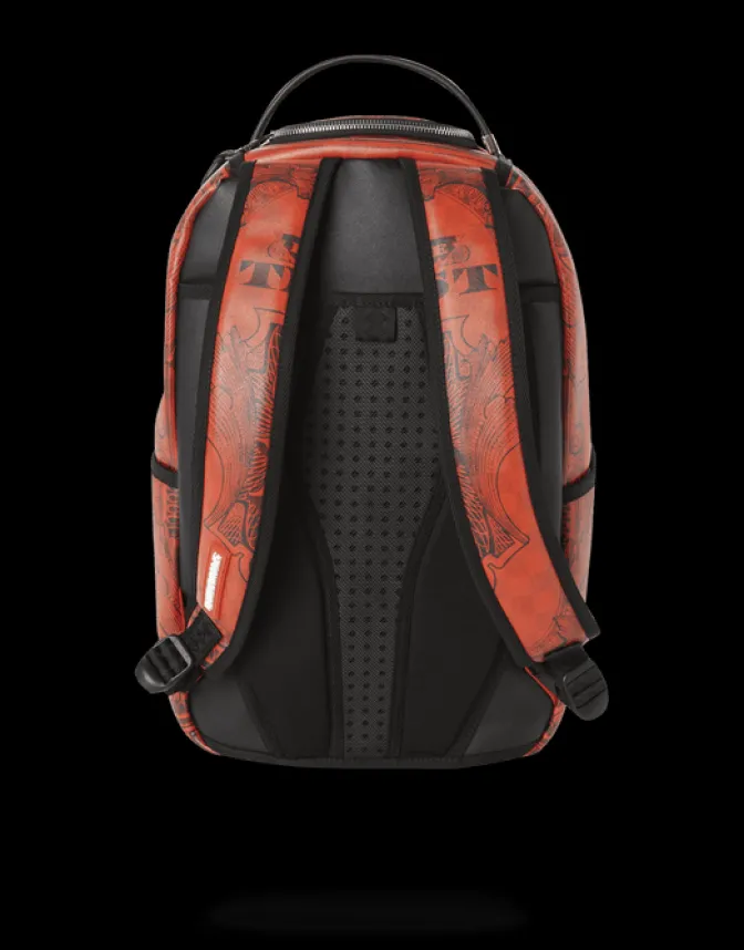 IN GOD WE TRUST RED BACKPACK (ONE OF ONE)