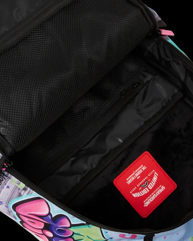 KARMA'S WORLD TURN UP THE VOLUME BACKPACK