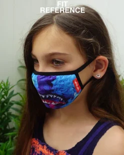 KIDS FORM FITTING MASK:  ASTRO BUBBLE
