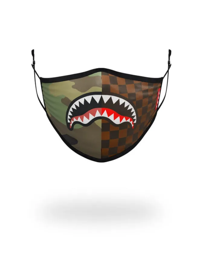 KIDS FORM FITTING MASK: CHECKS u0026 CAMO