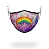KIDS FORM FITTING MASK: MELT THE RAINBOW