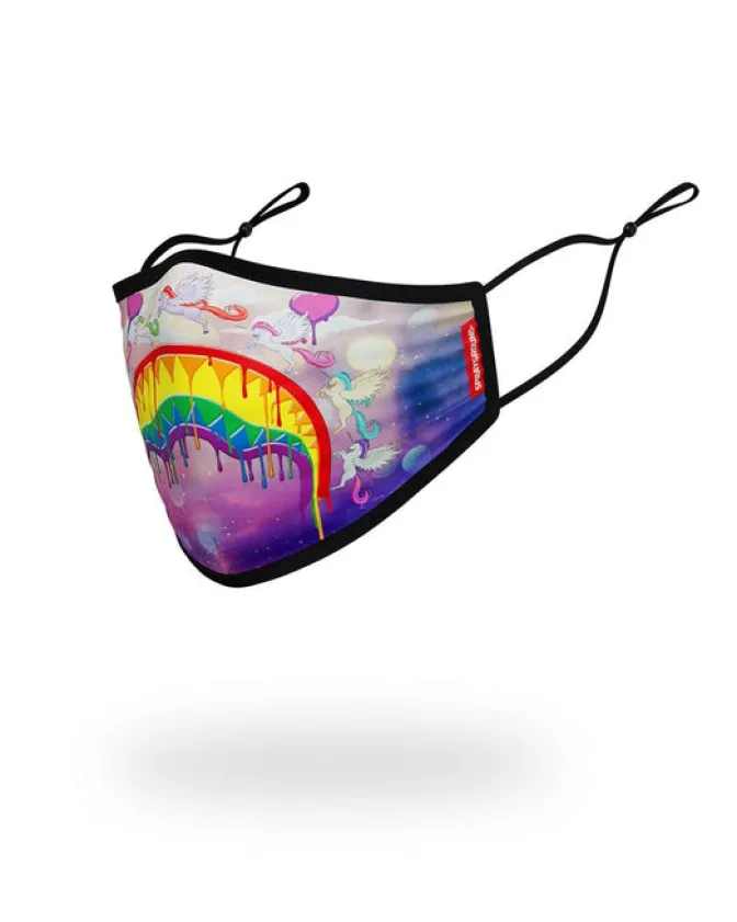 KIDS FORM FITTING MASK: MELT THE RAINBOW