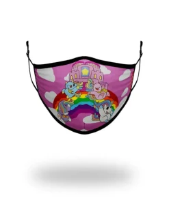 KIDS FORM FITTING MASK: RAINBOW BOUNCE