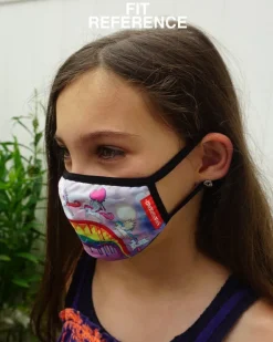 KIDS FORM FITTING MASK: RAINBOW BOUNCE