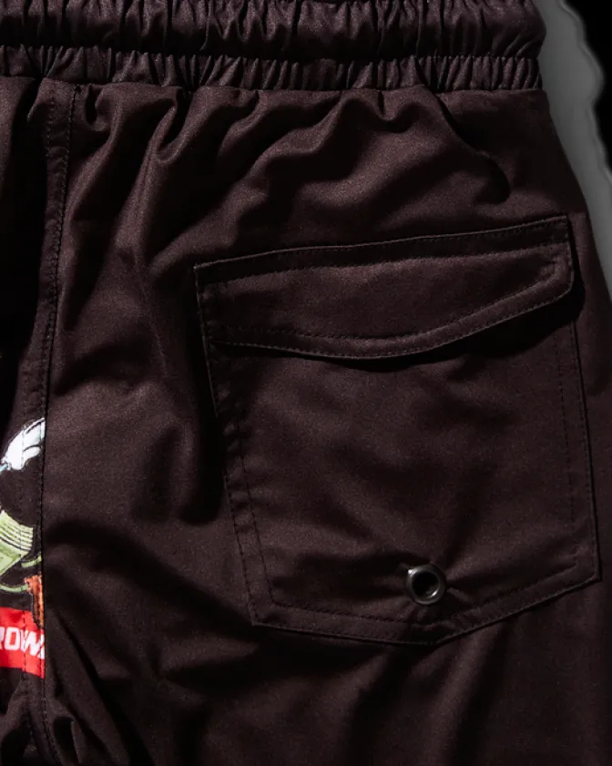 KIDS PATCH ALL-IN SWIM TRUNKS (BLACK)