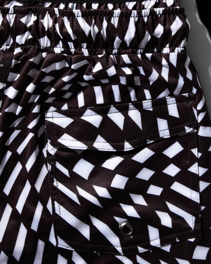 KIDS TRIPPY SWIM TRUNKS