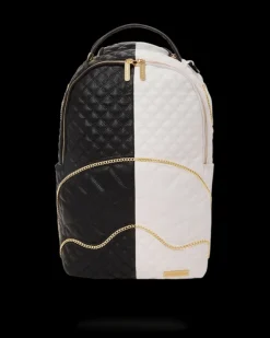 LEVELED UP SPLIT QUILT SHARK BACKPACK (DLXV)