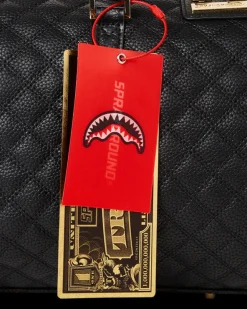 LEVELED UP SPLIT QUILT SHARK MINI DUFFLE