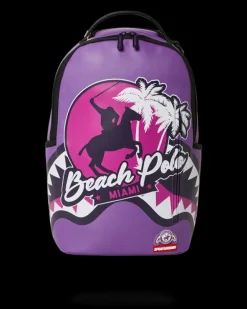 MIAMI BEACH POLO COLLAB BACKPACK (DLXV-PURPLE)