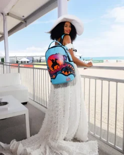 MIAMI BEACH POLO COLLAB BACKPACK (DLXV-SKY)