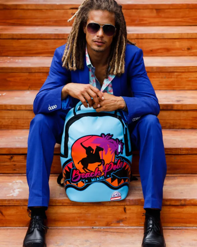 MIAMI BEACH POLO COLLAB BACKPACK (DLXV-SKY)