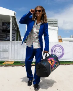 MIAMI BEACH POLO COLLAB DUFFLE (BLACK)