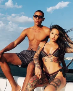 MIDNIGHT MONEYGRAM BIKINI