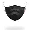 MIDNIGHT SHARK FORM-FITTING MASK