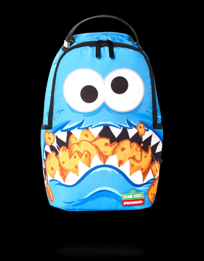 MINI COOKIE MONSTER SHARK BACKPACK