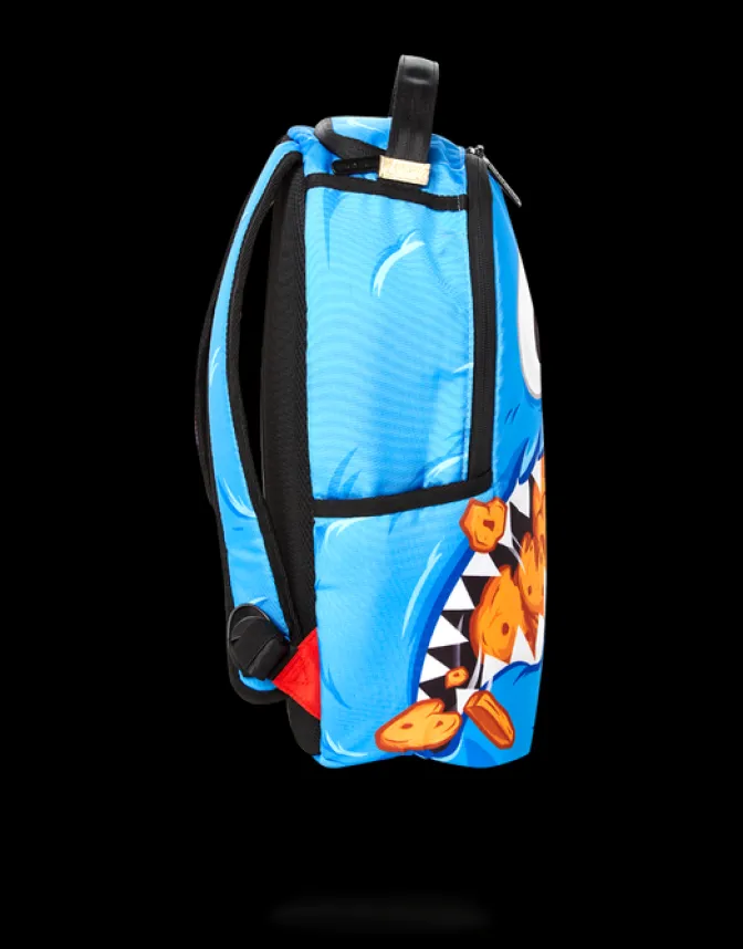MINI COOKIE MONSTER SHARK BACKPACK