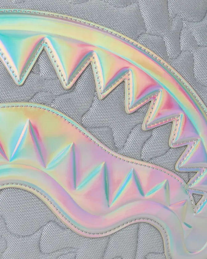 MIRASHAKU IRIDESCENT QUILT DUFFLE