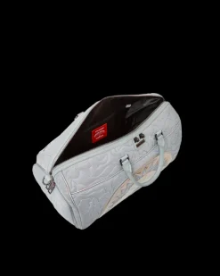 MIRASHAKU IRIDESCENT QUILT DUFFLE