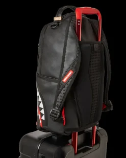 MOLDED SHARKITECTURE BLACK HARDSHELL CARRY-ON LUGGAGE