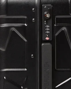 MOLDED SHARKITECTURE BLACK HARDSHELL CARRY-ON LUGGAGE