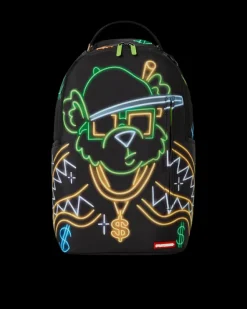MONEY BEAR CITY LIGHTS BACKPACK