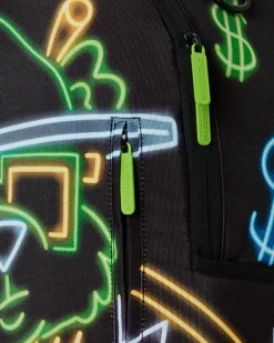 MONEY BEAR CITY LIGHTS BACKPACK