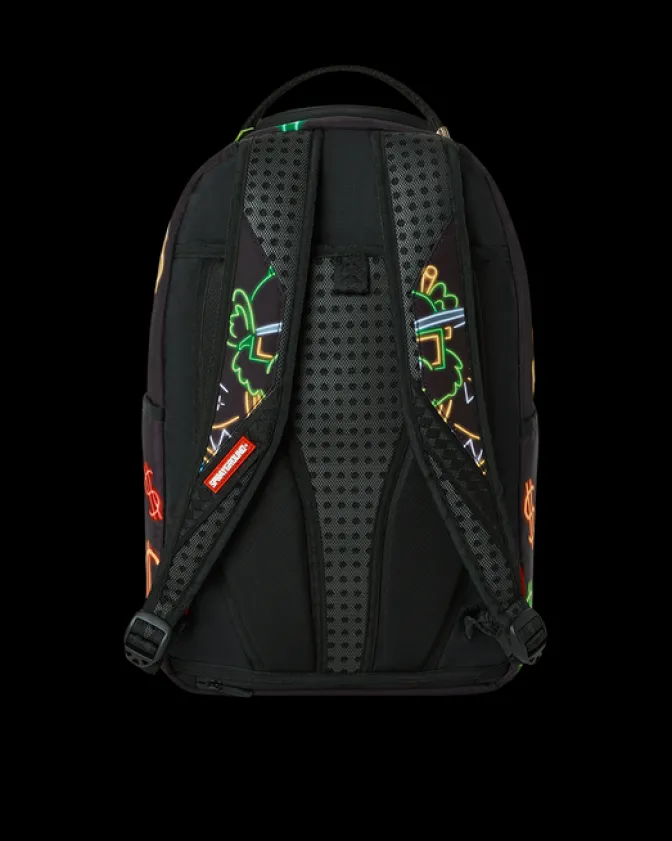 MONEY BEAR CITY LIGHTS BACKPACK