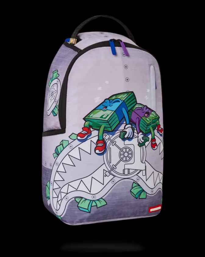 MONEY BOYS I MAKE MONEY WHILE I SLEEP KNAPSACK (DLXR)