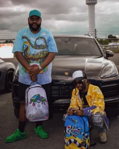 MONEY BOYS I MAKE MONEY WHILE I SLEEP KNAPSACK (DLXR)