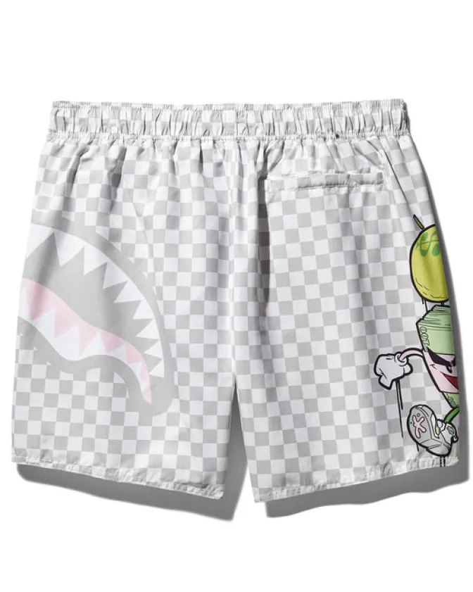MONEY BOYS SANDBAR SWIM TRUNKS