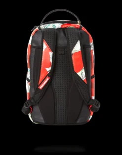 MONEY CAMO (RED) BACKPACK
