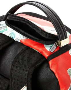 MONEY CAMO (RED) BACKPACK