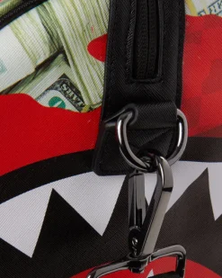 MONEY CAMO (RED) DUFFLE