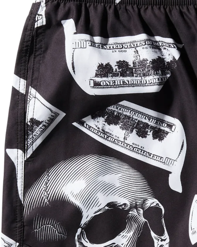 MONEY NIGHT SHOTO SWIM TRUNKS