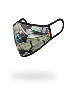 MONEY WHERE UR MOUTH IS FORM-FITTING MASK