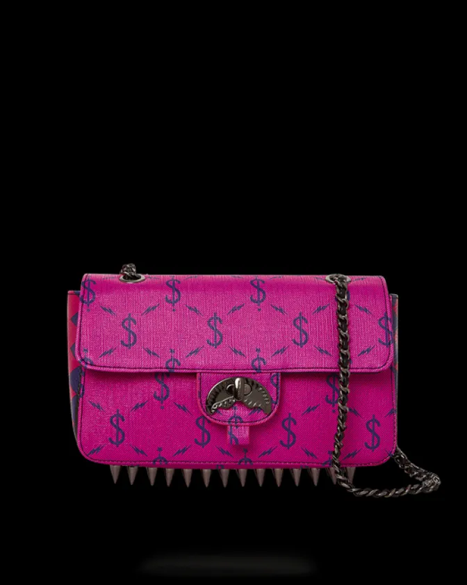 $NAPDRAGON GOLD CHAIN SHARK HANDBAG