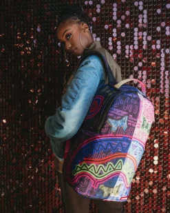 NEON BUTTERFLY BACKPACK