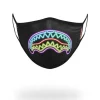 NEON SHARK FORM-FITTING MASK