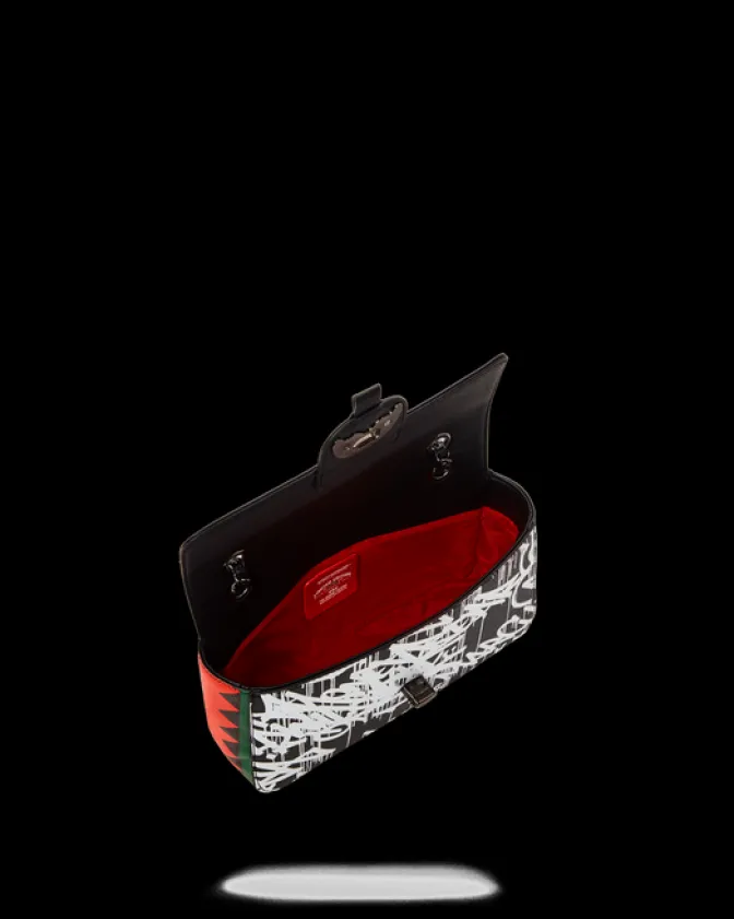 NIGHT NIGHT SHARKCHAIN HANDBAG