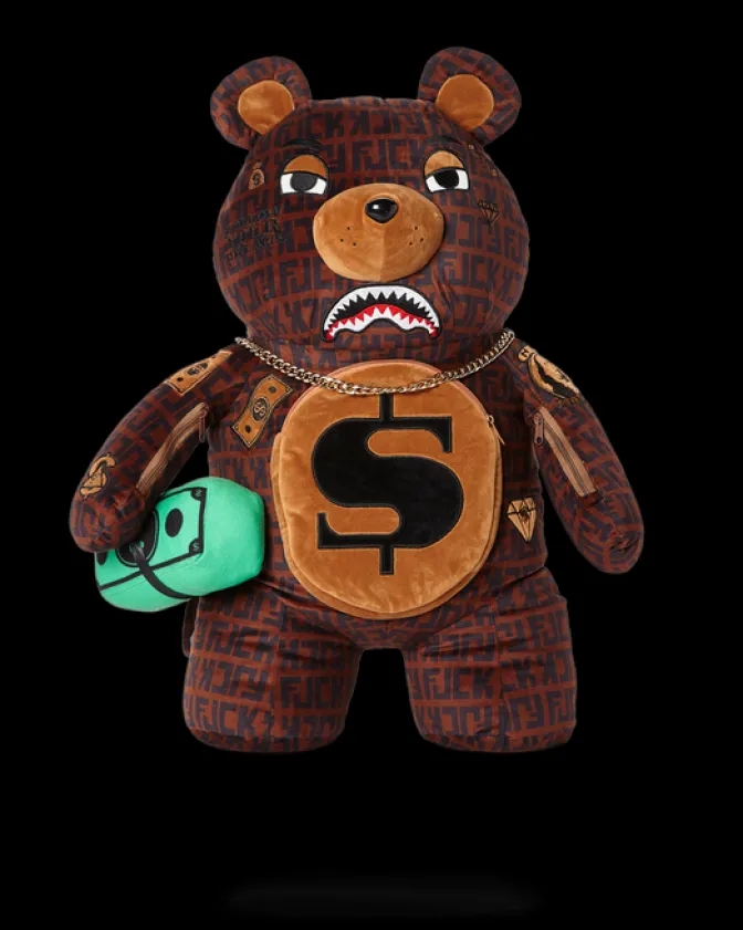 OFFENDED MONEYBEAR TEDDYBEAR BACKPACK
