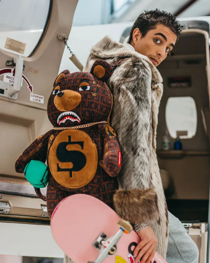 OFFENDED MONEYBEAR TEDDYBEAR BACKPACK