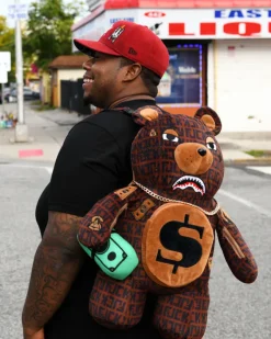OFFENDED MONEYBEAR TEDDYBEAR BACKPACK