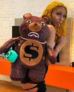 OFFENDED MONEYBEAR TEDDYBEAR BACKPACK