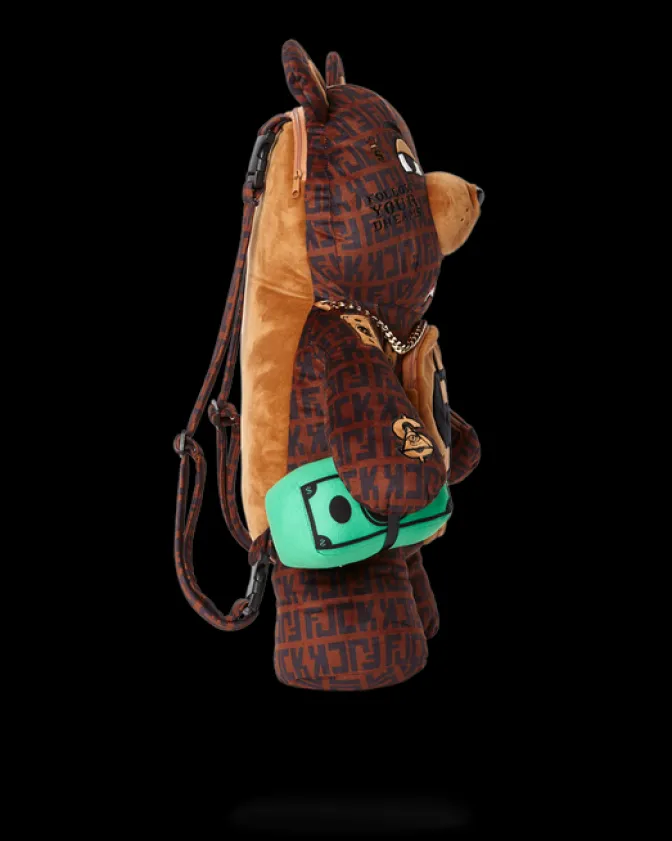 OFFENDED MONEYBEAR TEDDYBEAR BACKPACK