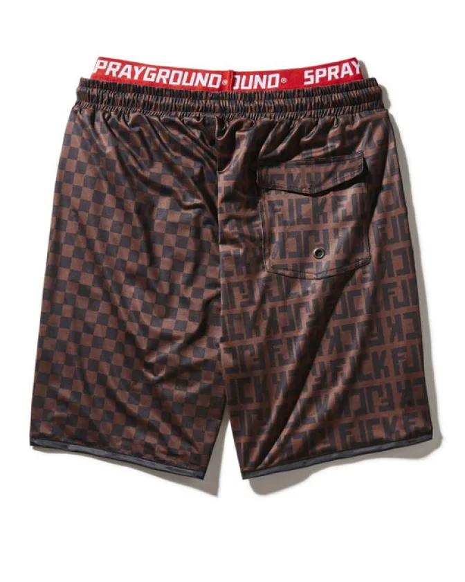 OFFENDED SPLIT THE CHECK CORTO SWIM TRUNKS