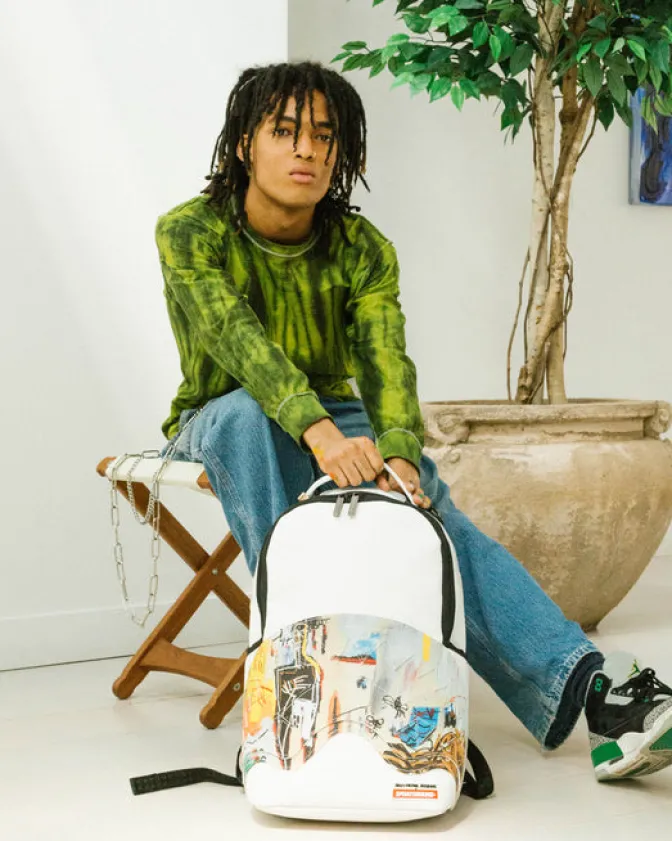 OFFICIAL BASQUIAT ACQUE PERICOLOSE 1981 BACKPACK (DLXV)