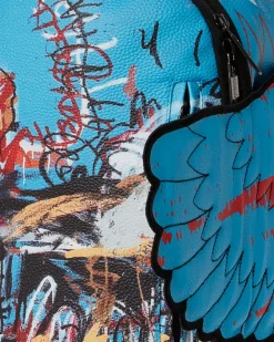 OFFICIAL BASQUIAT UNTITLED (FALLEN ANGEL) 1981 WING BACKPACK (DLXV)